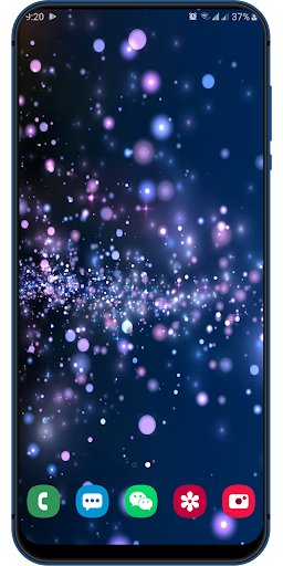 Android application Shining Particles Wallpaper screenshort