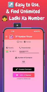 GF Finder App: Ladki Ka Number Screenshot