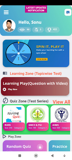Nursing Quiz :Nursing Exam App Screen 3