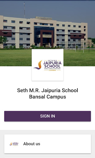 Android application Jaipuria School Bansal Campus screenshort
