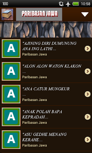 Peribahasa Jawa Screen 3