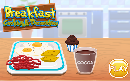 Android application Breakfast Cooking & Decoration screenshort