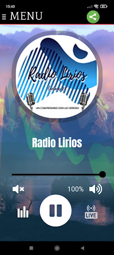 Radio Lirios Screen 2