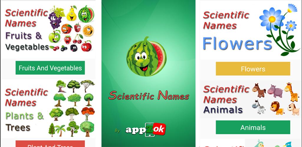 Scientific Names - All - Latest version for Android - Download APK