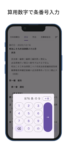 六法: 条文にジャンプ screenshot 8