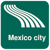 Mexico city Map offline icon