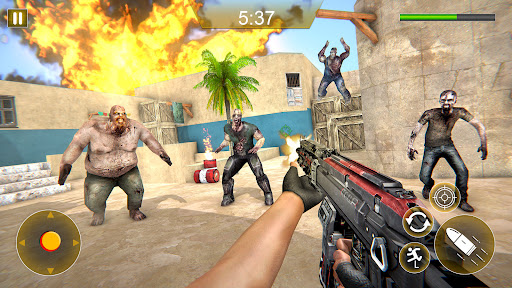 Fps Zombie Shooting Game 3d