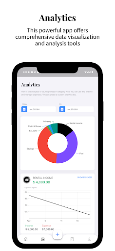 Wallet: daily expense tracker Screen 2