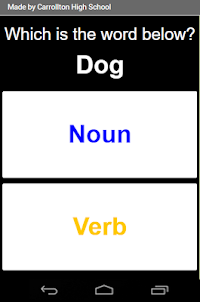 Nouns & Verbs Helper