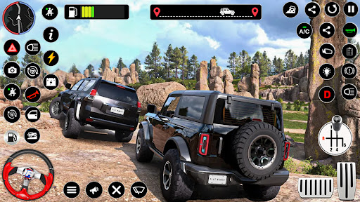 Android application Offroad Jeep Driving Thar Game screenshort