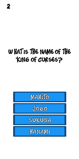 Jujutsu Quiz screenshot 2