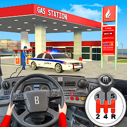 Icon image Gas Station Police Car Parking