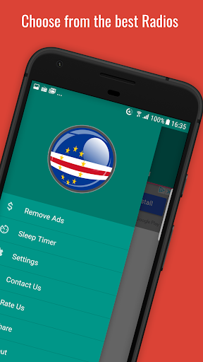 Android application Radio Cape Verde screenshort
