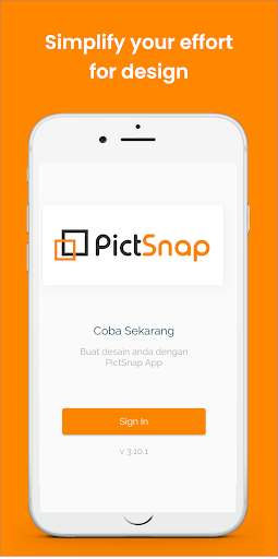 Android application PictSnap screenshort