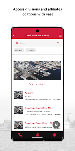 Colonnas Shipyard App Screen 2