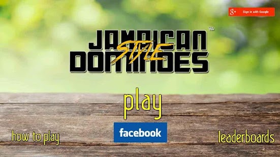 Jamaican Style Dominoes Screenshot