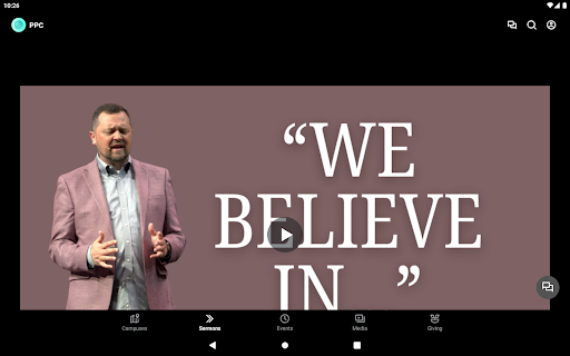 Screenshot of Palmetto Pointe Church