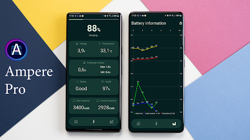 Android application Ampere Pro screenshort