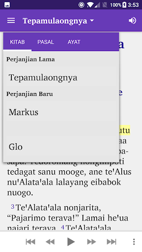 Alkitab Tajio Screen 3