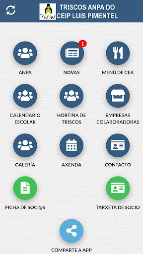 Android application TRISCOS ANPA DO CEIP LUIS PIME screenshort