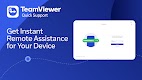 screenshot of TeamViewer QuickSupport