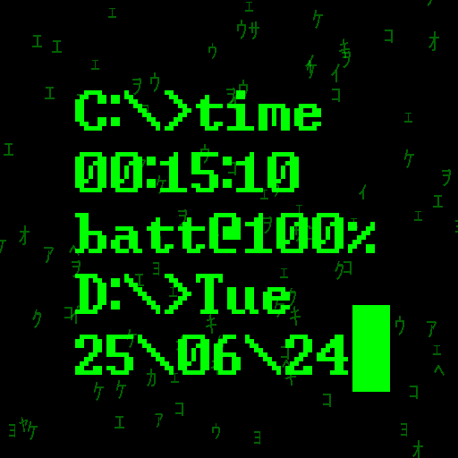 Dosmatrix Watch Face Descarga en Windows