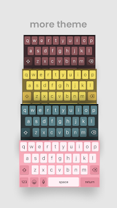 Iphone keyboard Theme