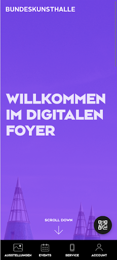 Android application Bundeskunsthalle screenshort