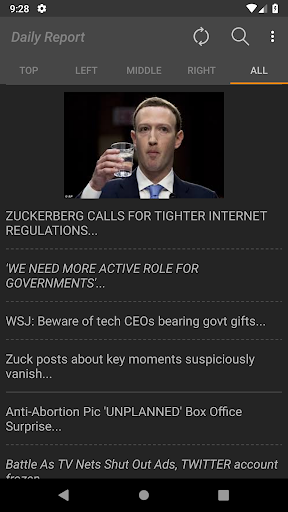 Daily Report-Conservative News Screen 3