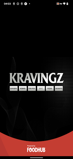 Android application kravingz screenshort