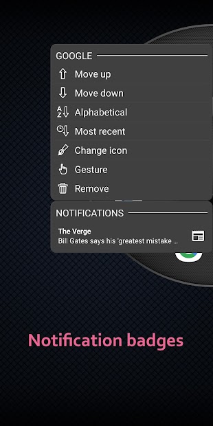 Screenshot 6 Wheel Launcher - sidebar android