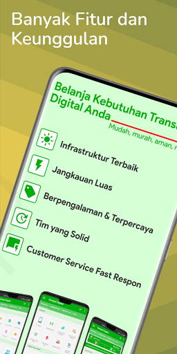 Android application Dompet Digital screenshort