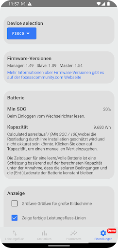 Energy Stats screenshot 4