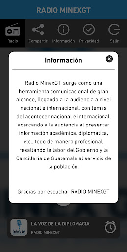 RADIO MINEXGT Screen 2