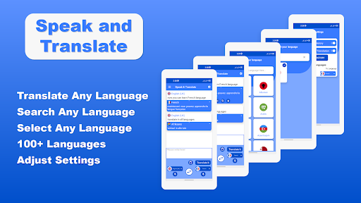 Android application Speak and Translate screenshort