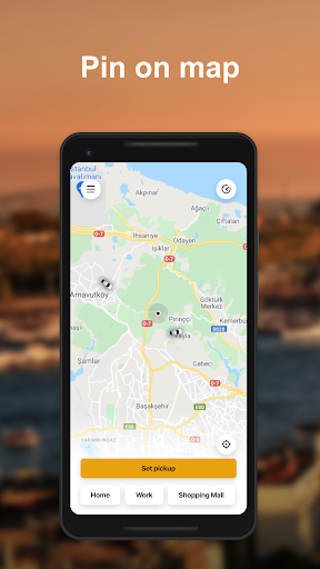 Android application Afandem Taxi - Passenger screenshort