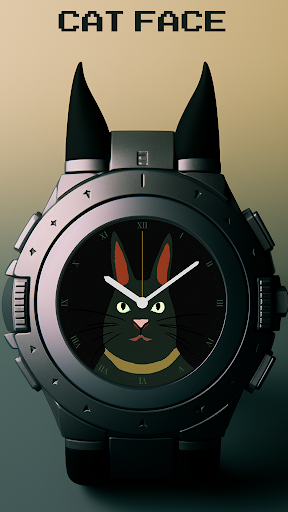 Cat face - Smart watch face Screen 2