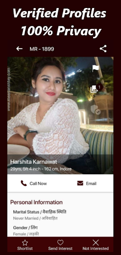 Meena Rishtey Matrimony App