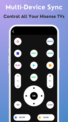 TV Remote Control Hisense