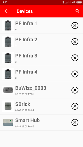 Android application BrickController 2 screenshort