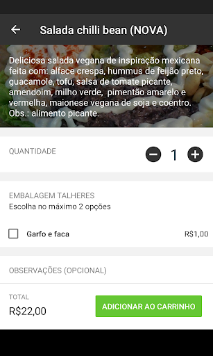 Bigode Verde Vegan Food Screen 2