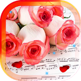 Rose n Music live wallpaper icon