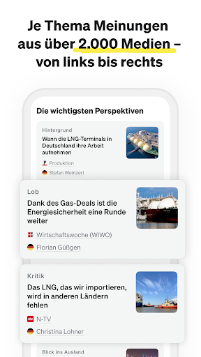 Buzzard— News ohne Filterblase Screen 3