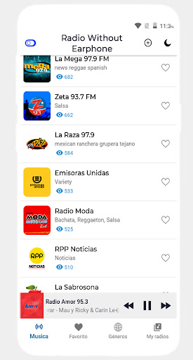 FM Radio Without Headphones Screen 2