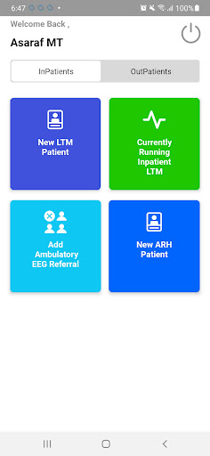 Cerebrocare Clinician Screen 2