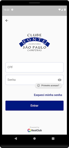 Android application Fonte São Paulo screenshort
