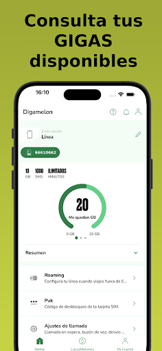 Digamelon mobile Screen 3