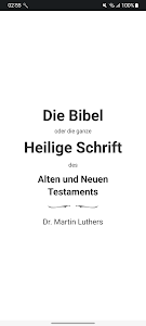 Die Bibel, Luther (Holy Bible) Unknown