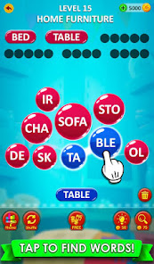 Screenshot 4 Word Game 2023 - Word Connect android