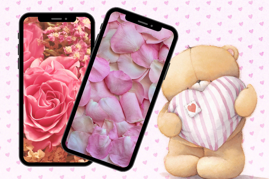 Screenshot 20 Fondo de Pantalla Rosa Pastel android